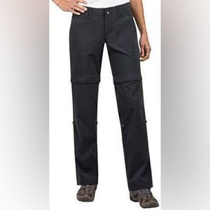 Marmot Women's Mazot Convertible Pant size 8 colour is dark steel